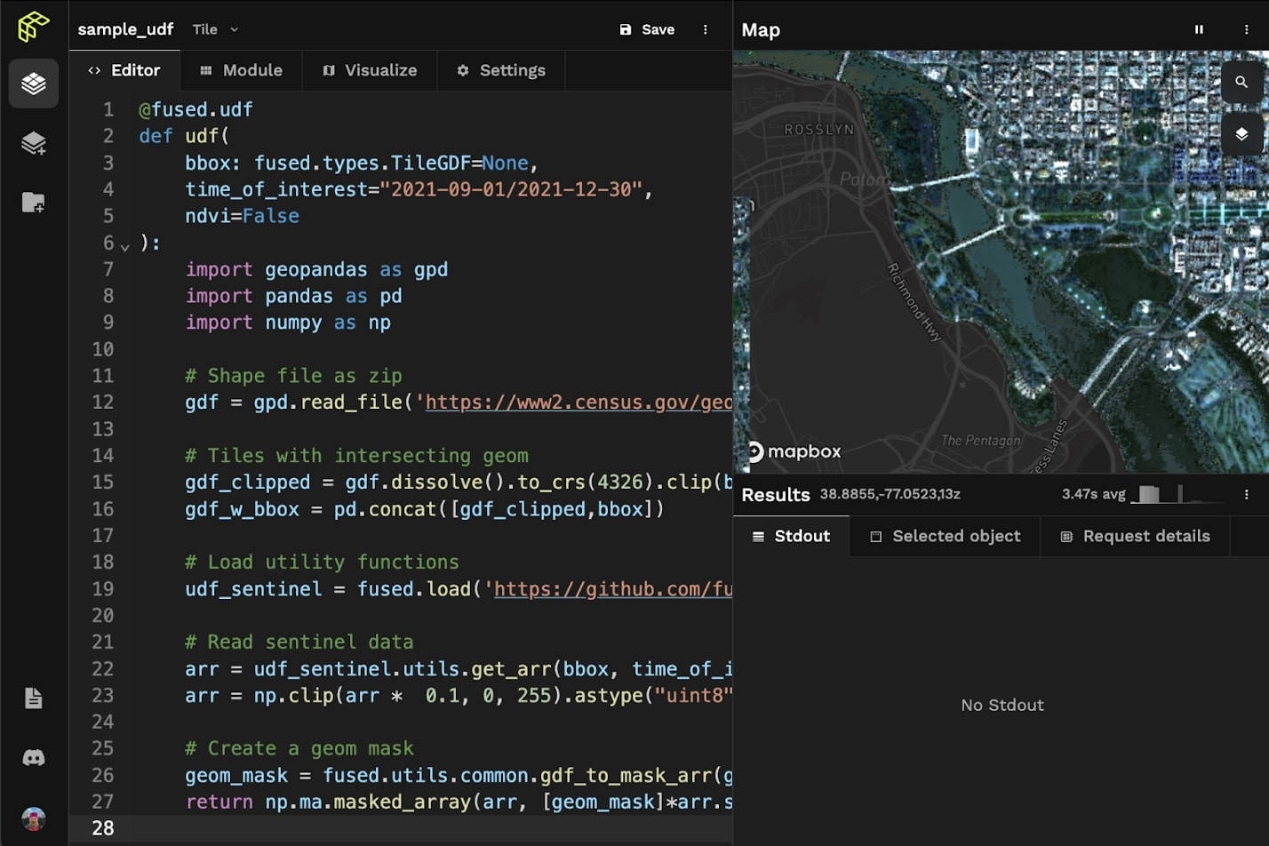 Grid of Fused UDFs in the community